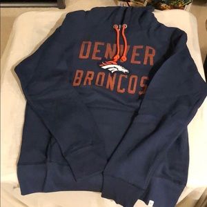 Denver Broncos crosscheck pull over hood